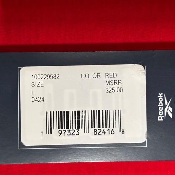 Reebok NWT Men's Short Sleeve Graphic T-Shirt Shirt Large - Picture 4 of 4